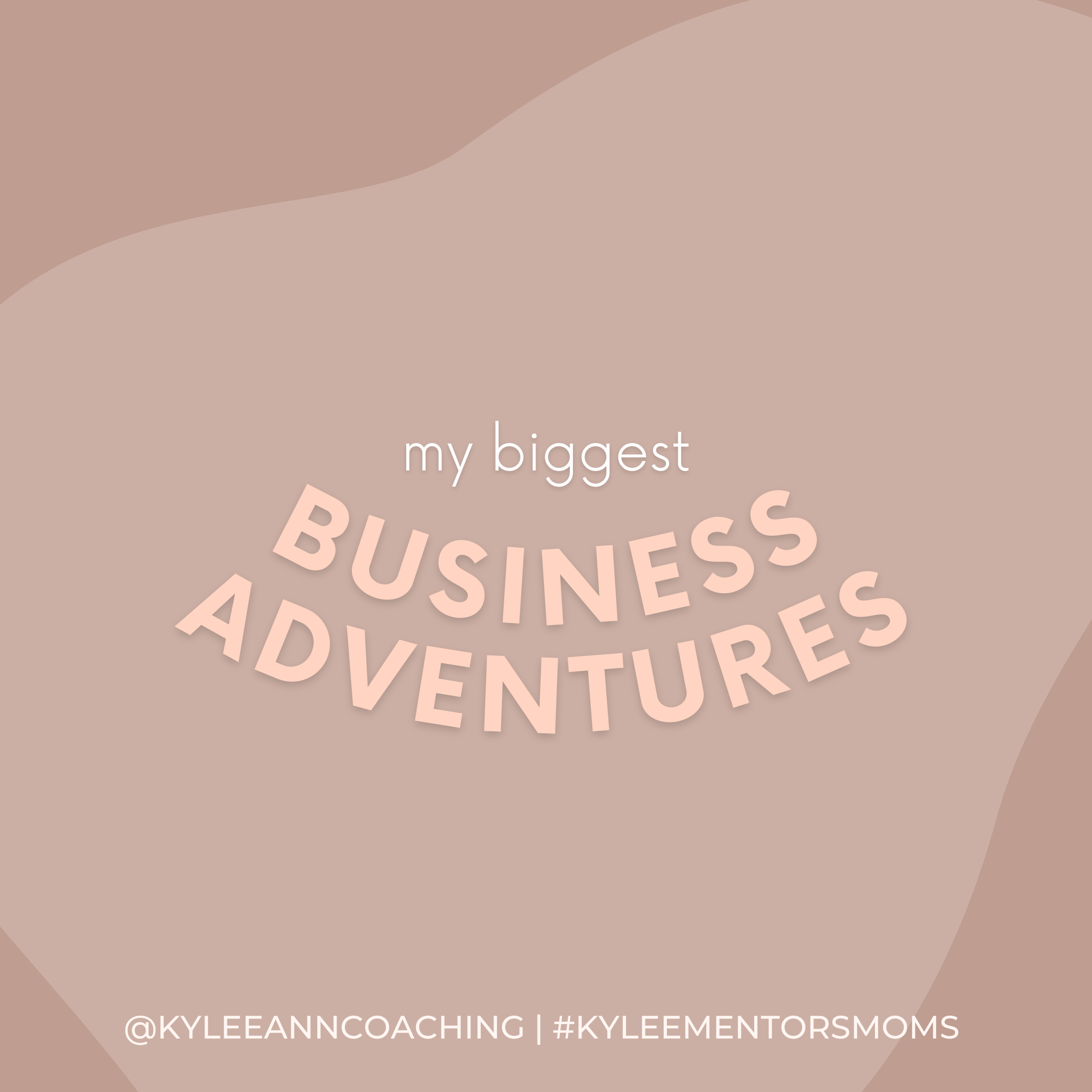 My Biggest Business Adventures
