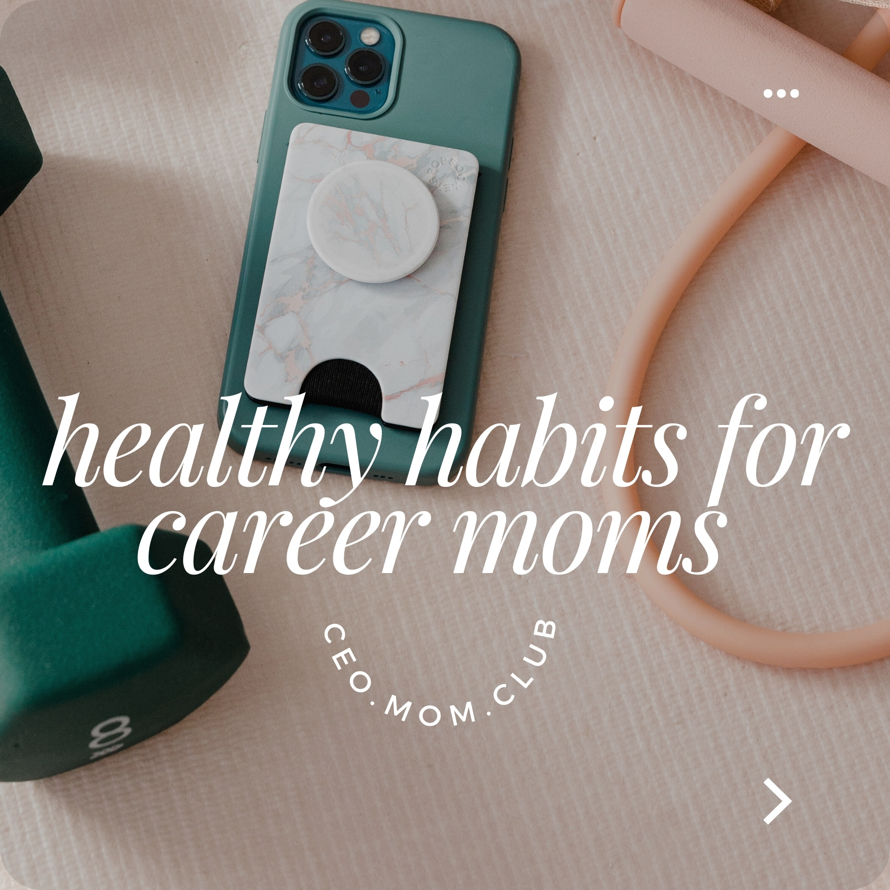 Healthy Habits for Career Moms